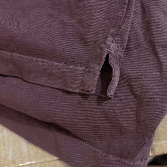 MADEWELL Relaxed Boxy Tee Plus 2X Dark Purple Crewneck Easy Fit NWT B5 - Picture 5 of 6